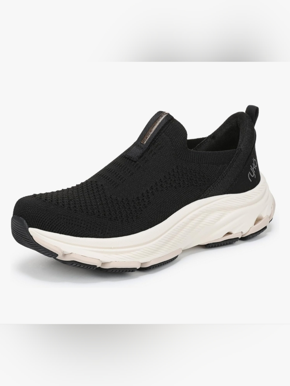 ✨️NEW✨️ Ryka Womens Devotion Max Slip on Sneaker, Size 7, Black